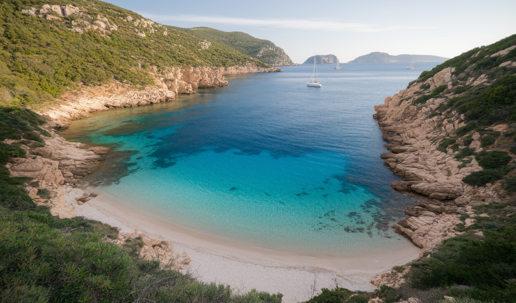 anse-sardaigne-eaux-turquoises-plage-sable-blanc