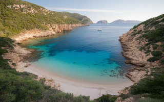 anse-sardaigne-eaux-turquoises-plage-sable-blanc