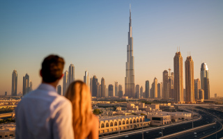 dubai-skyline-burj-khalifa-couple