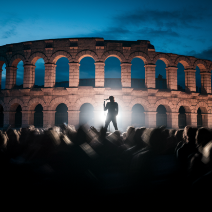 Calogero aux Arènes de Nîmes : 'Vol de nuit' en concert face à la mer