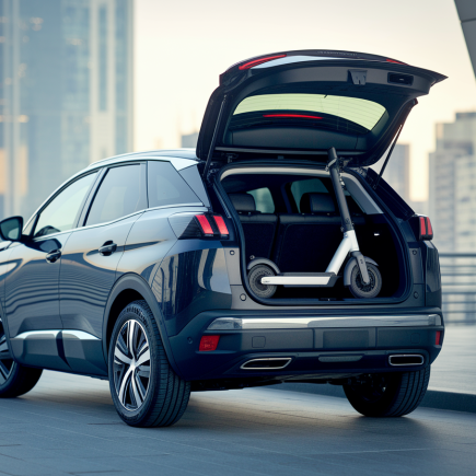 Peugeot 3008 : la trottinette électrique E‑Kick intégrée pour le dernier kilomètre