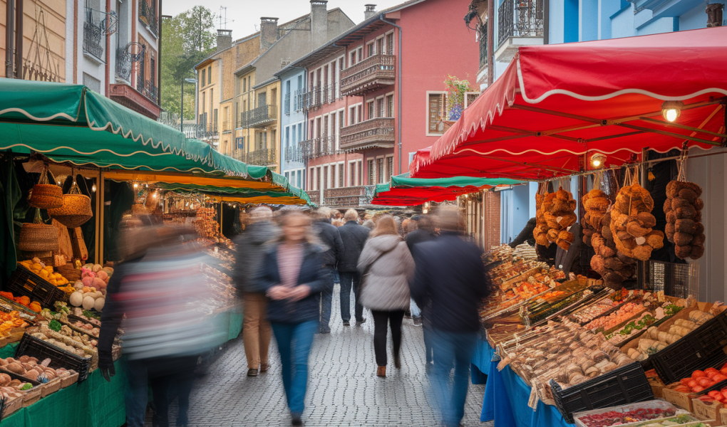 marche-basque-etals-colores-maisons-rustiques
