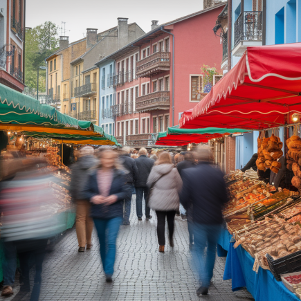 marche-basque-etals-colores-maisons-rustiques