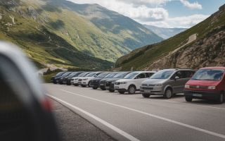 route-montagne-andorre-voitures-parkees