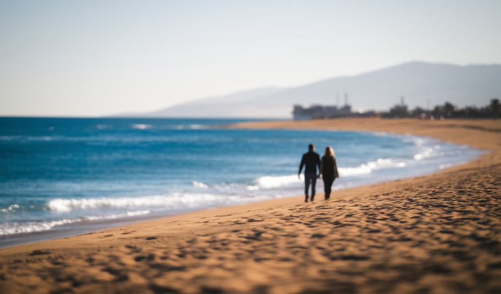 saidia-plage-maroc-couple-silhouette