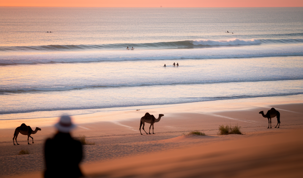 sidikaouki-plage-personne-dos-couchersoleil