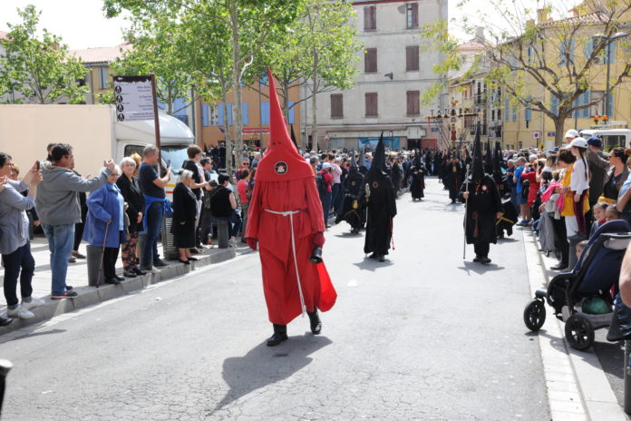 La procession de la Sanch à Perpignan en avril 2019