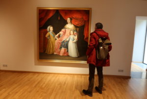 Pas de déconfinement prolongé pour Anne d'Autriche, exposition portraits de reines de France au musée Hyacinthe Rigaud de Perpignan. (C) Topsud News
